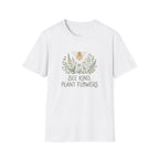 'Bee Kind, Plant Flowers' Floral Bee T-Shirt