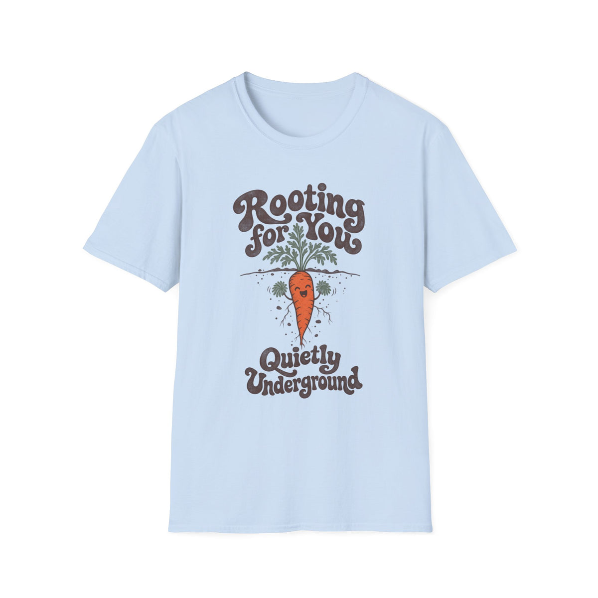 Retro Carrot Garden T-Shirt