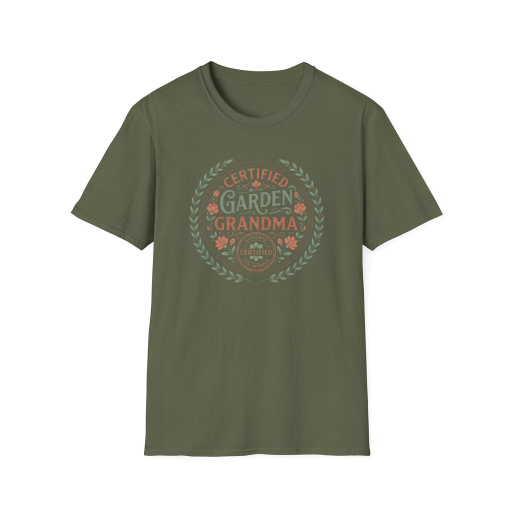 Floral T-Shirt for Grandmothers