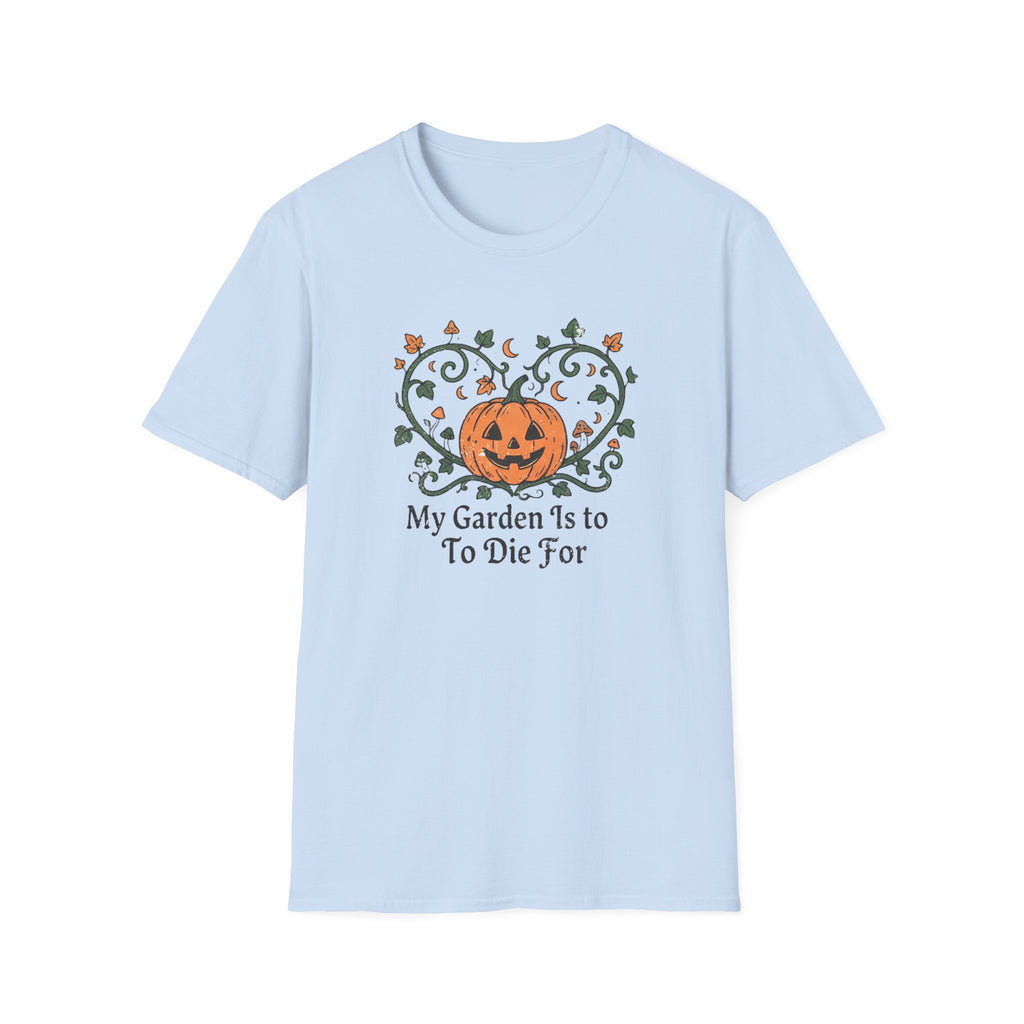 Halloween Pumpkin Garden T‑Shirt