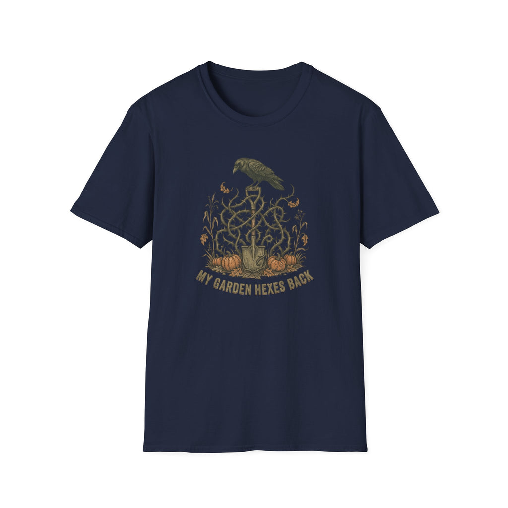 My Garden Hexes Back Raven T-Shirt