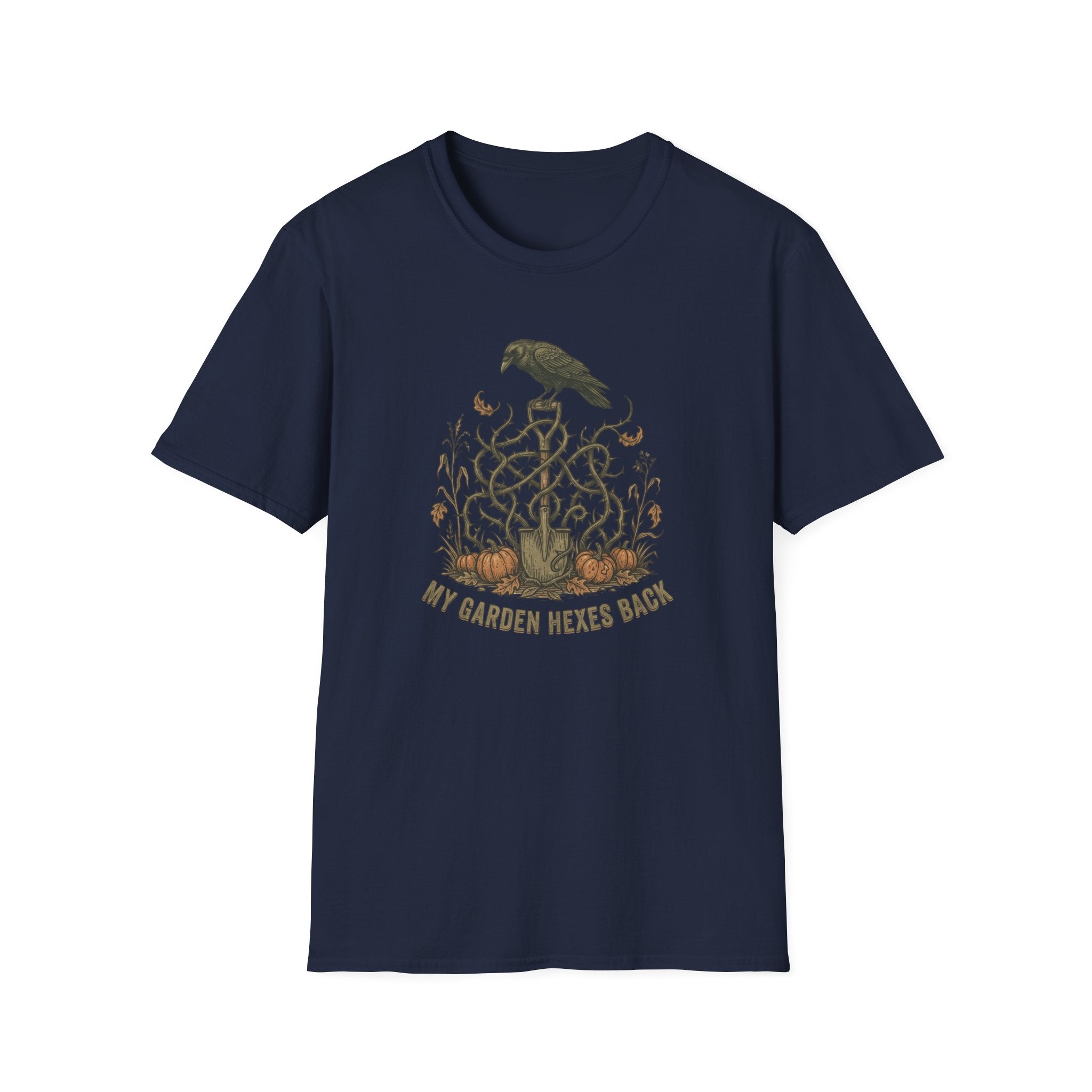 My Garden Hexes Back Raven T-Shirt