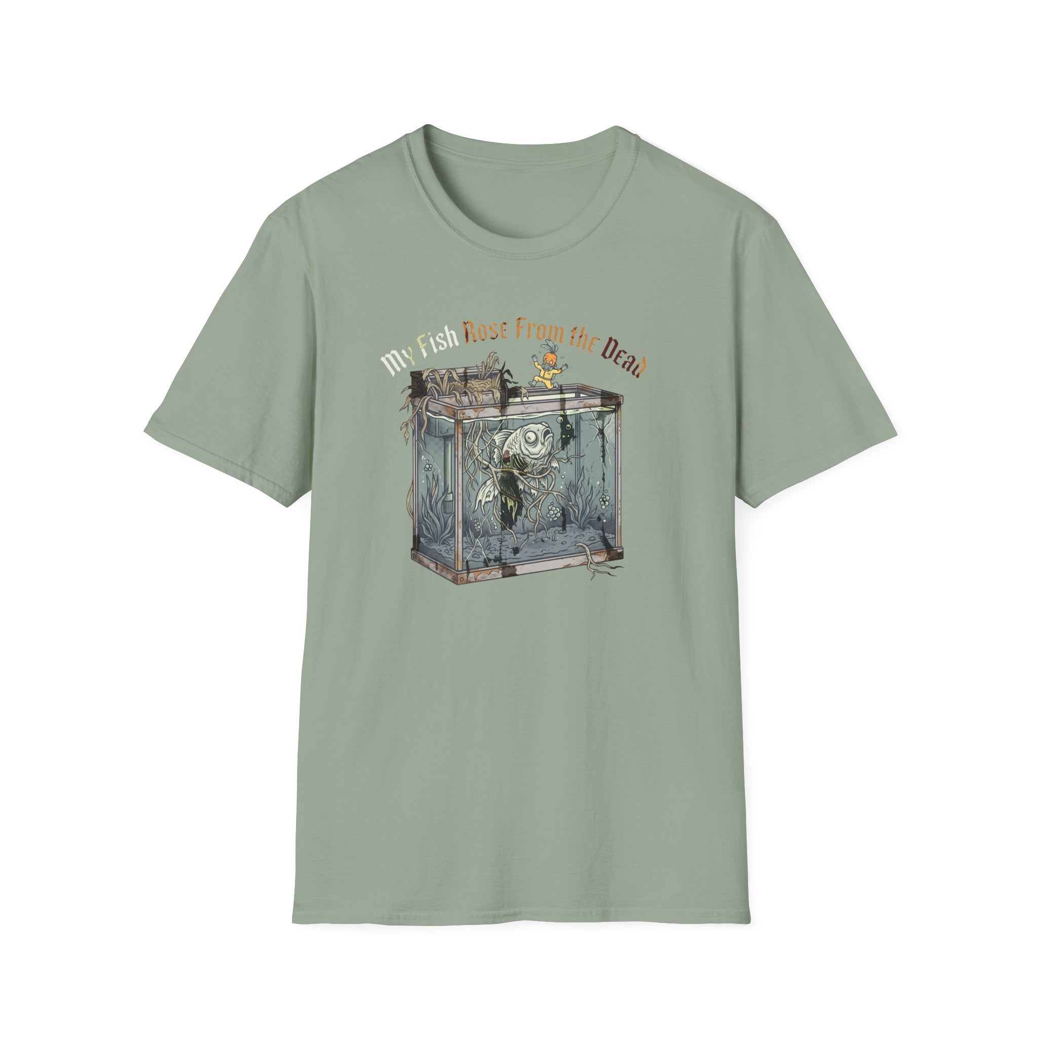 Retro Spooky Fish Tank Shirt