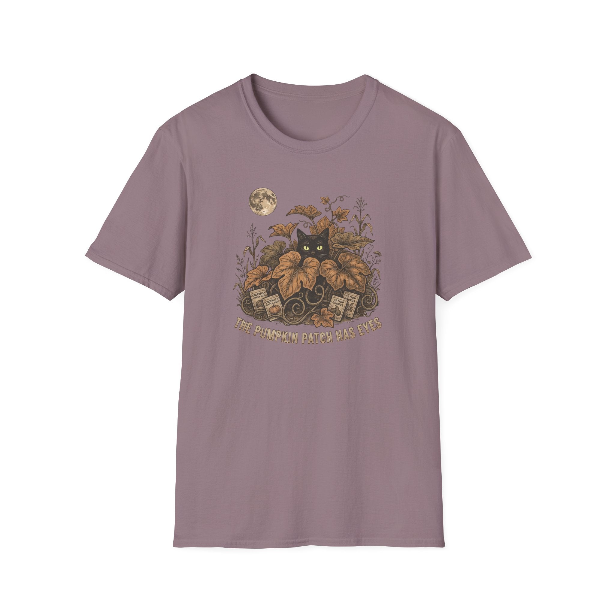 Halloween Cat Pumpkin Patch T-Shirt