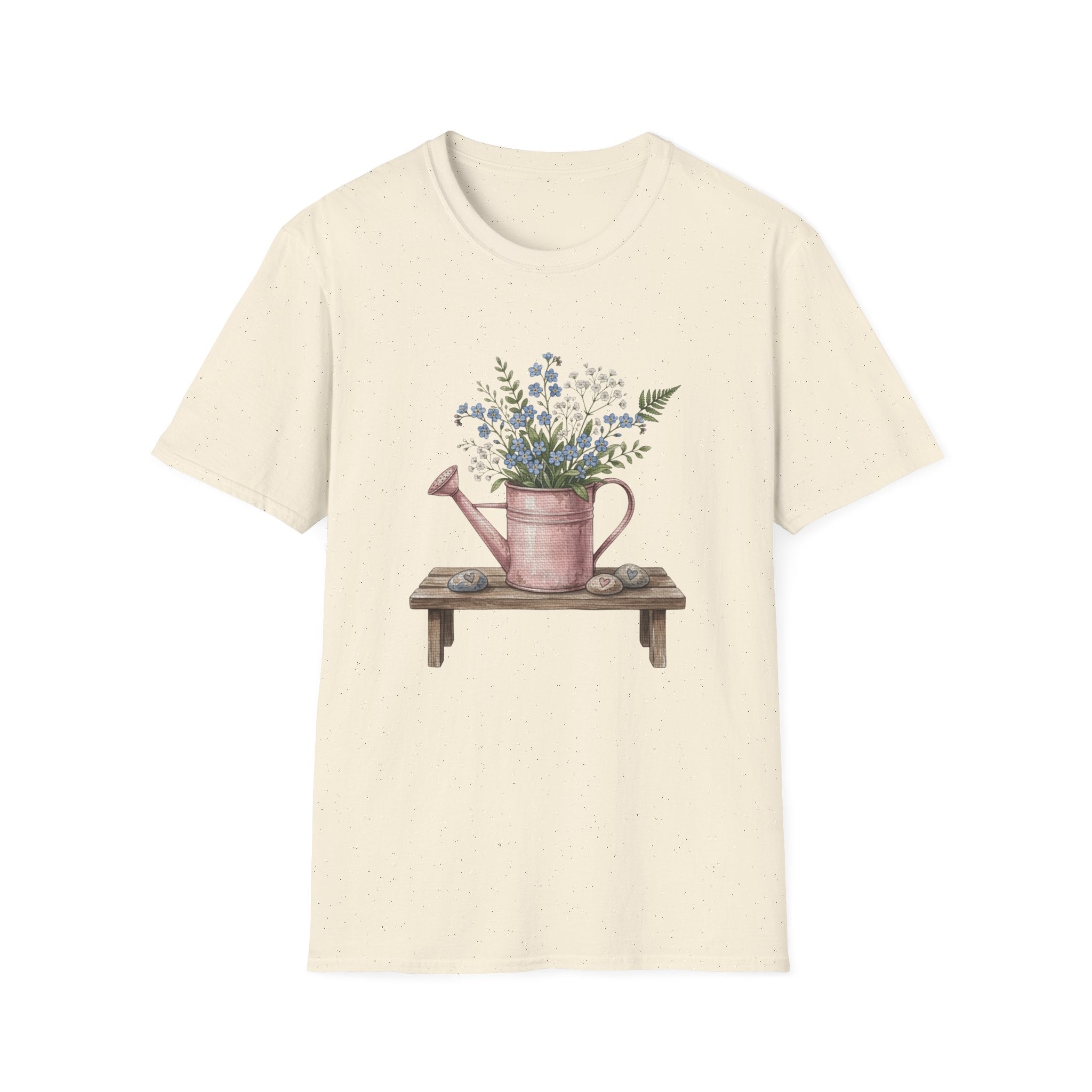 Floral Watering Can T-Shirt