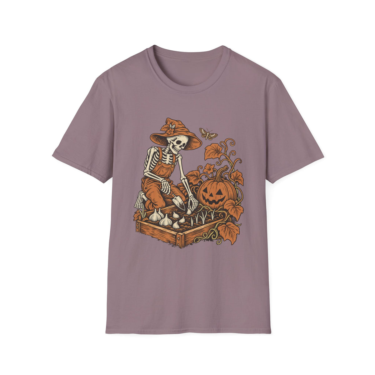 Skeleton Gardener Halloween T-Shirt