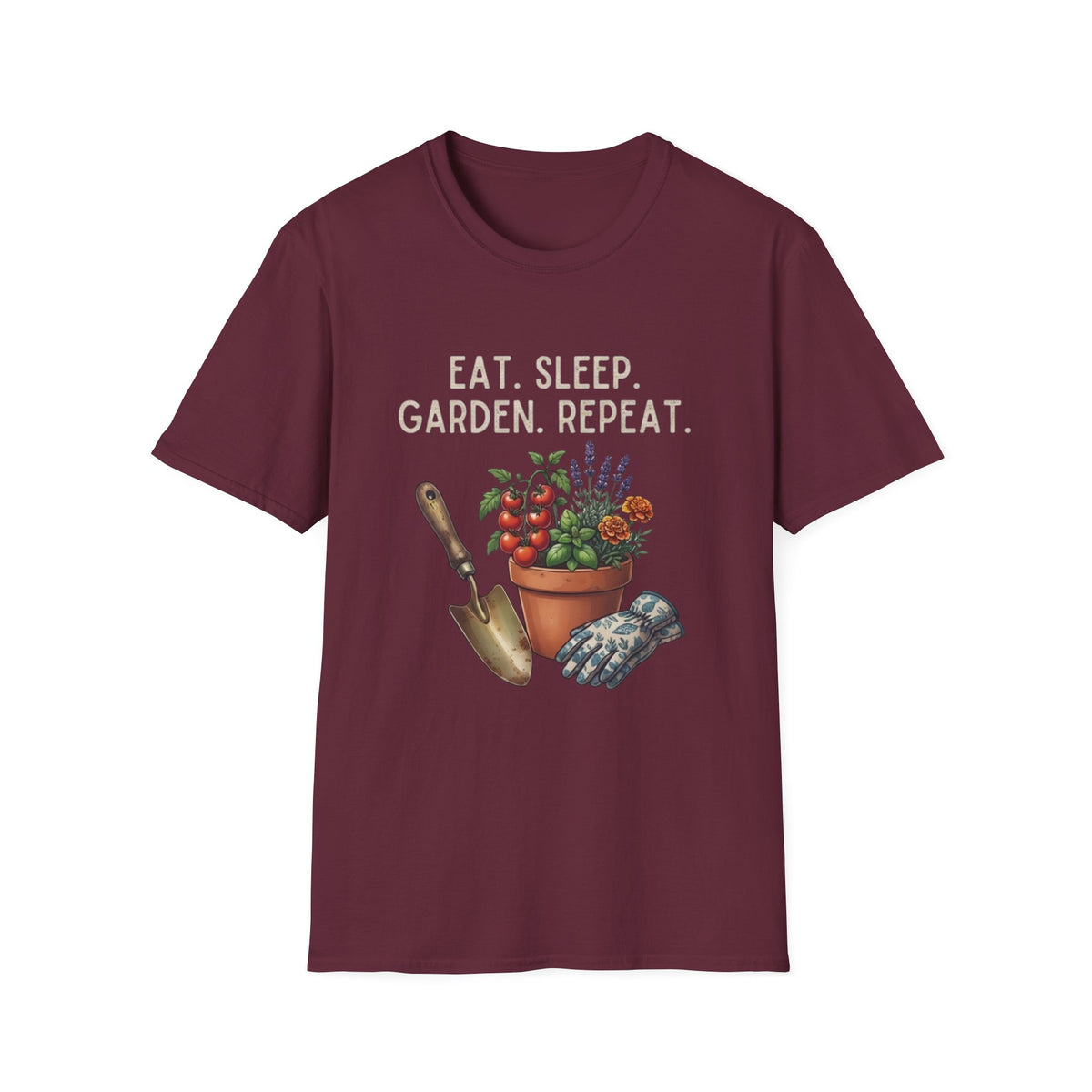 Eat. Sleep. Garden. Repeat. T-Shirt
