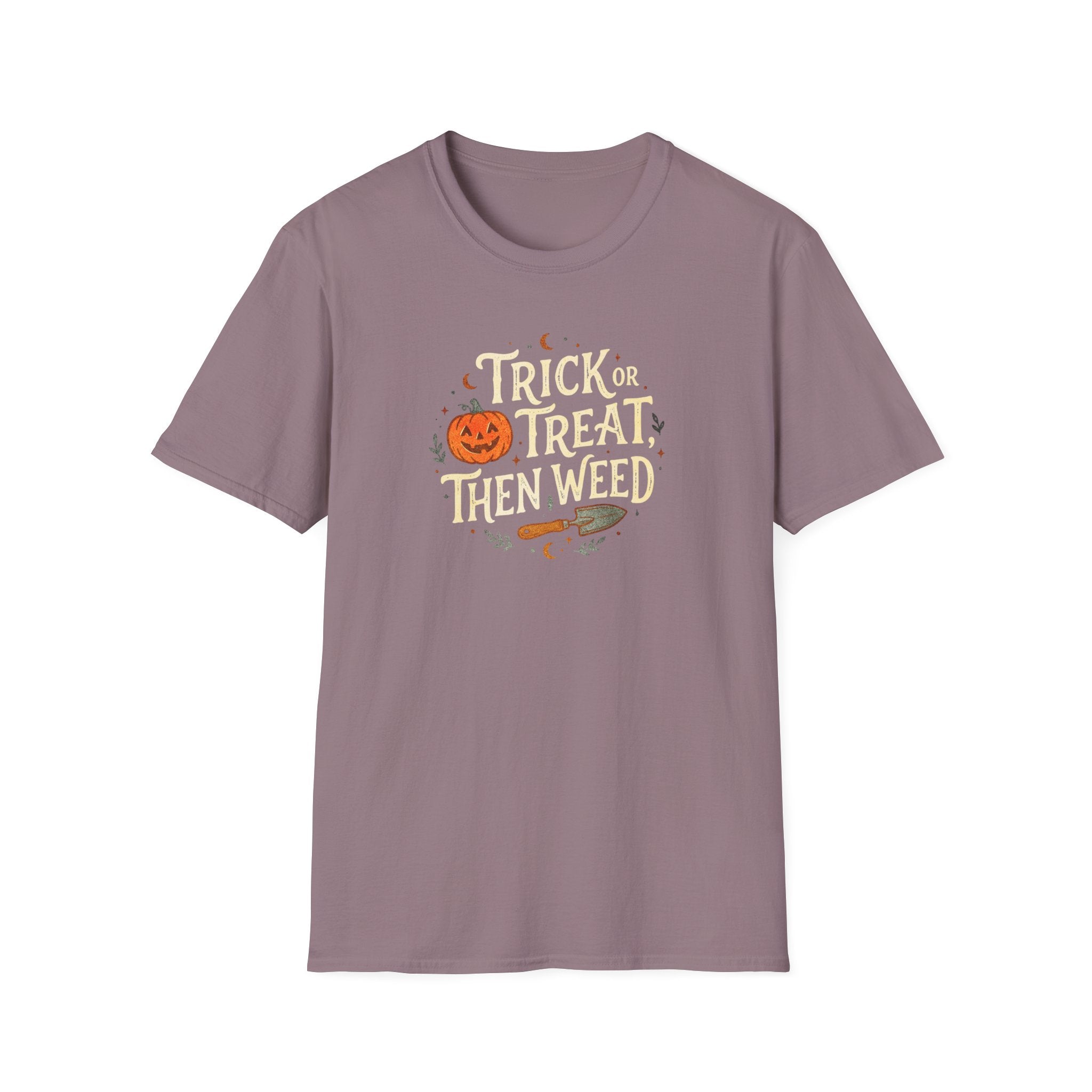 "Trick or Treat, Then Weed" T-Shirt