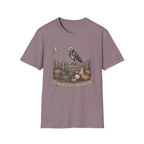 Crow Raven Pumpkin Patch T‑Shirt