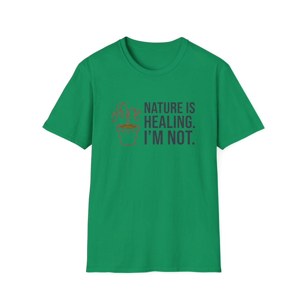 Nature Is Healing Gardening T‑Shirt