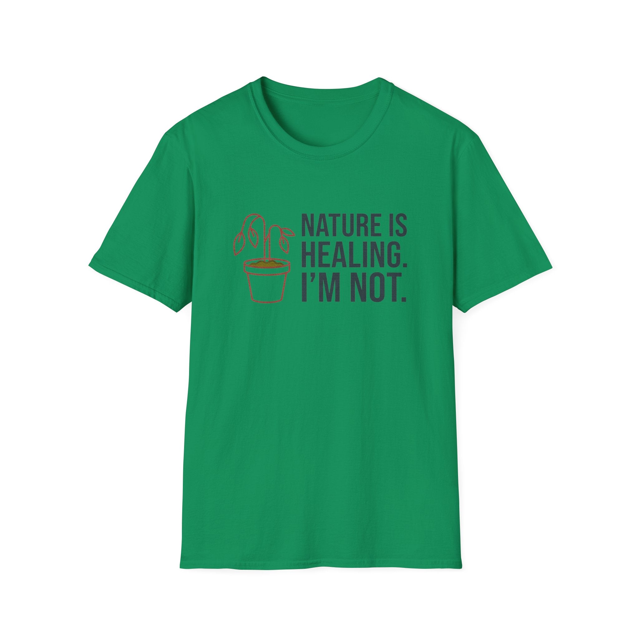 Nature Is Healing Gardening T‑Shirt
