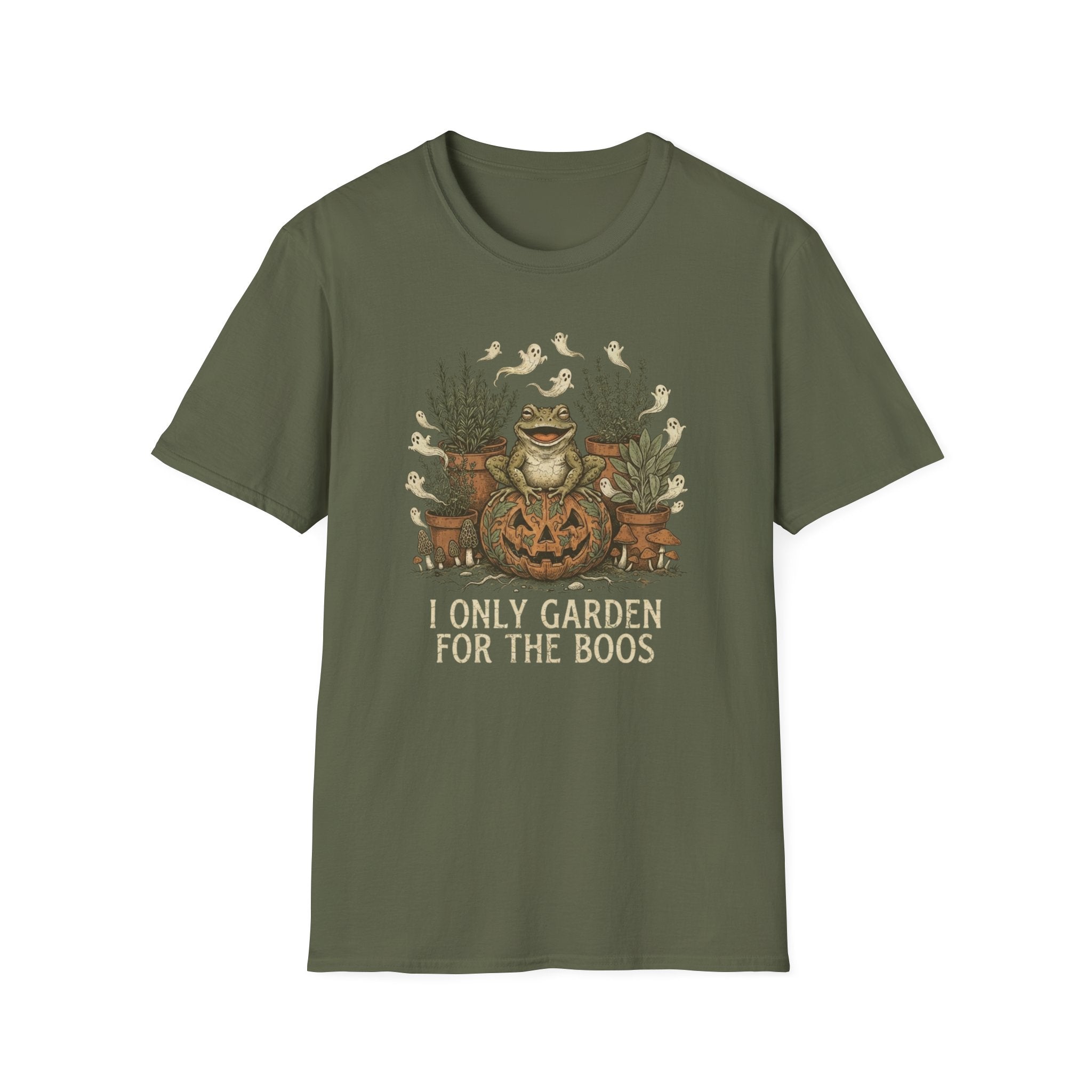 Halloween Frog Garden T‑Shirt