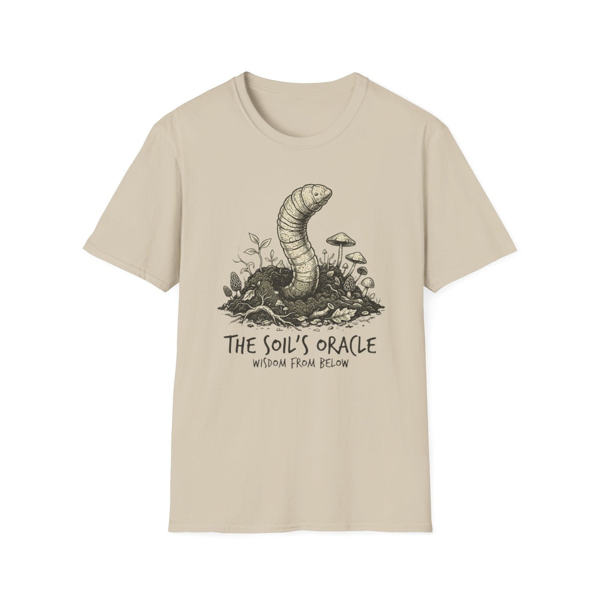 'The Soil's Oracle' Worm T-Shirt