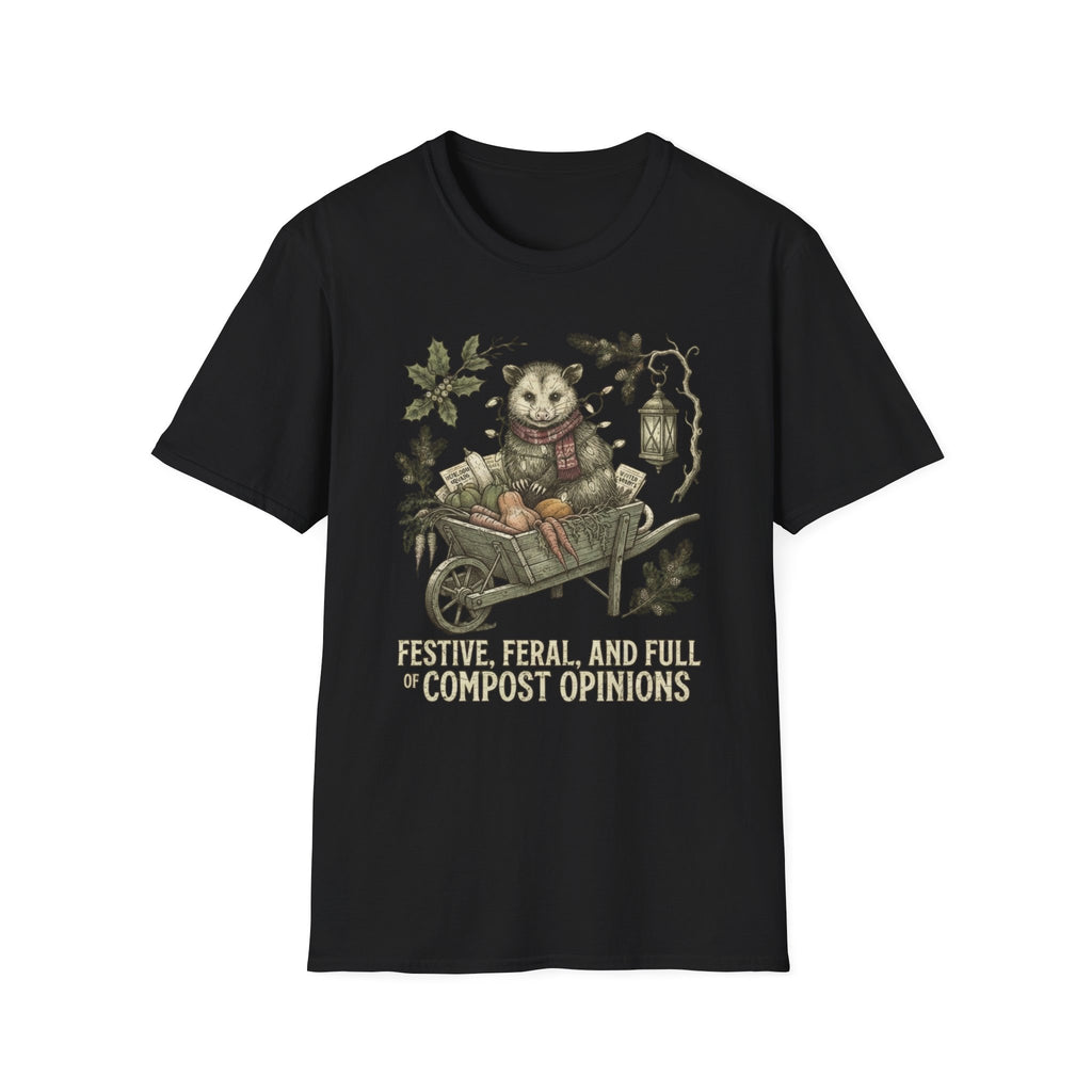 Possum Wheelbarrow T-Shirt