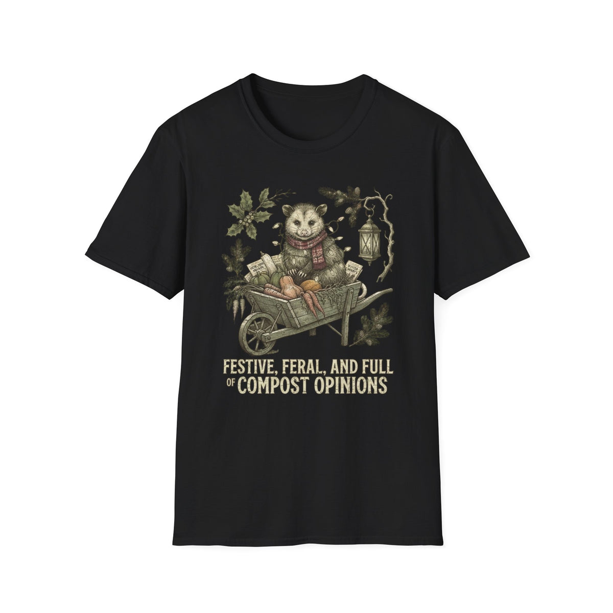 Possum Wheelbarrow T-Shirt