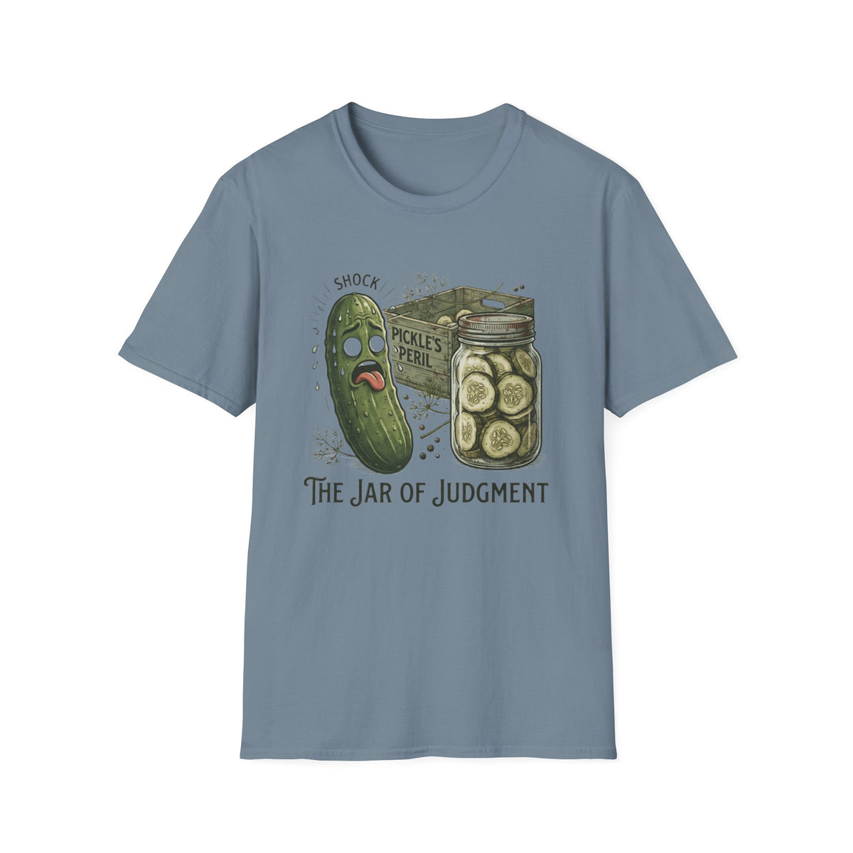 Jar of Judgment Pickle Tee