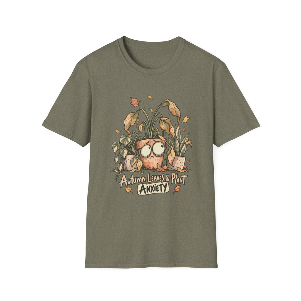 Autumn Leaves & Plant Anxiety T-Shirt