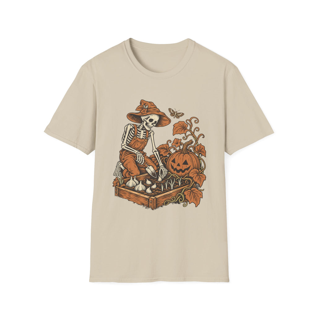 Skeleton Gardener Halloween T-Shirt