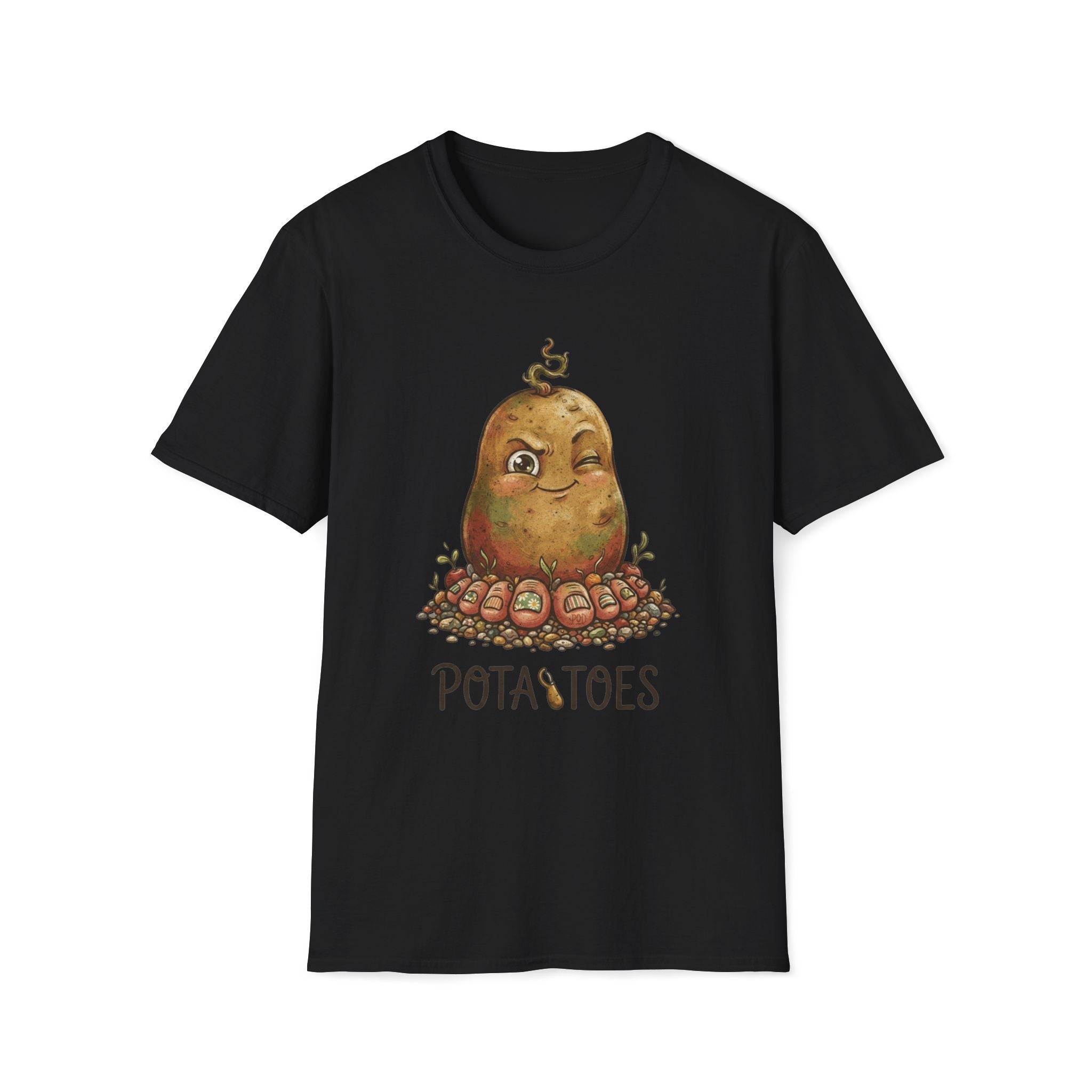 Cute Winking Potato T-Shirt