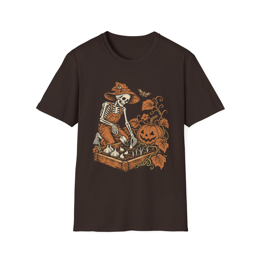 Skeleton Gardener Halloween T-Shirt