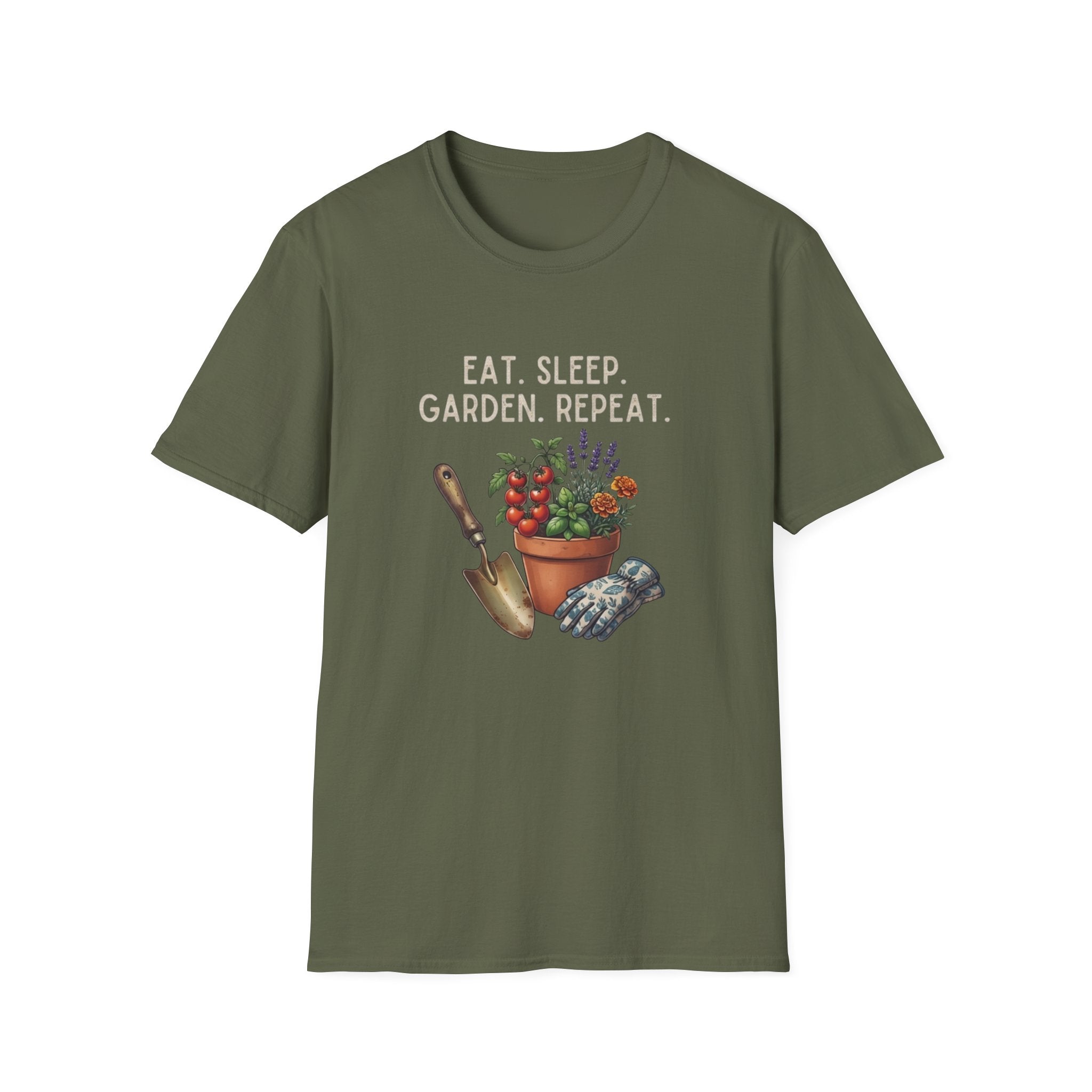 Eat. Sleep. Garden. Repeat. T-Shirt