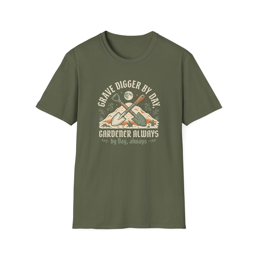 Grave Digger by Day Gardener T-Shirt