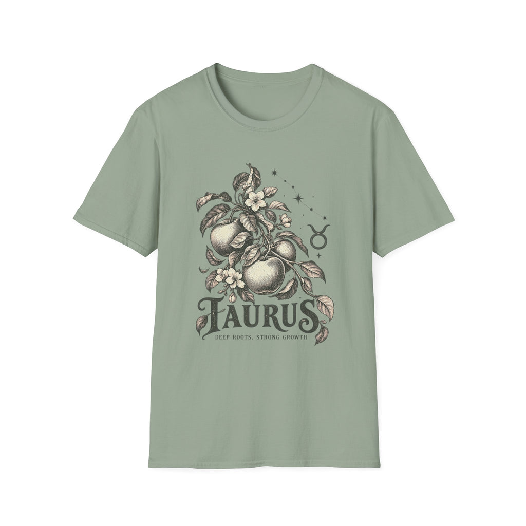 Taurus Zodiac Botanical T-Shirt