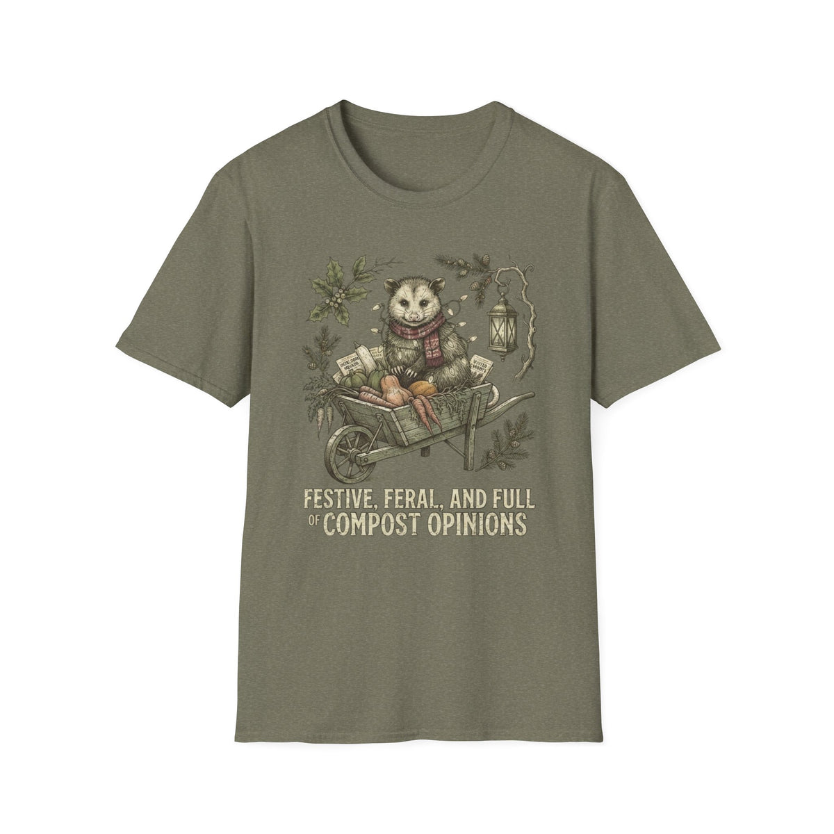 Possum Wheelbarrow T-Shirt
