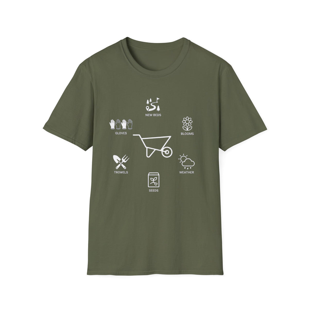 Gardening Icons T-Shirt