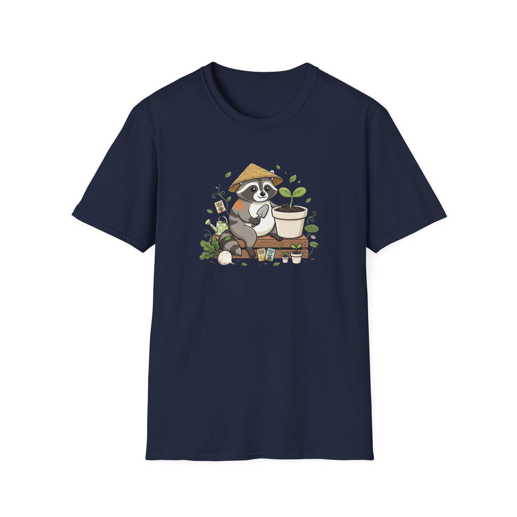 Raccoon Gardener T-Shirt