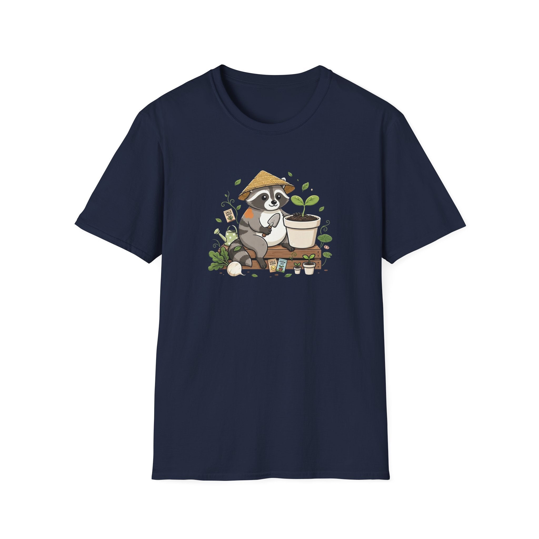 Raccoon Gardener T-Shirt