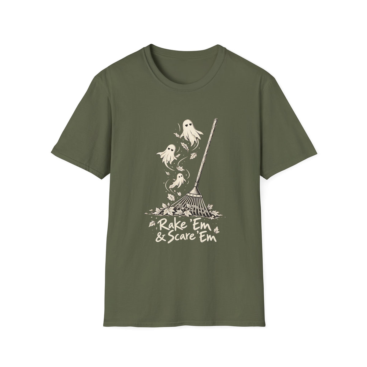Rake 'Em & Scare 'Em Halloween T-Shirt