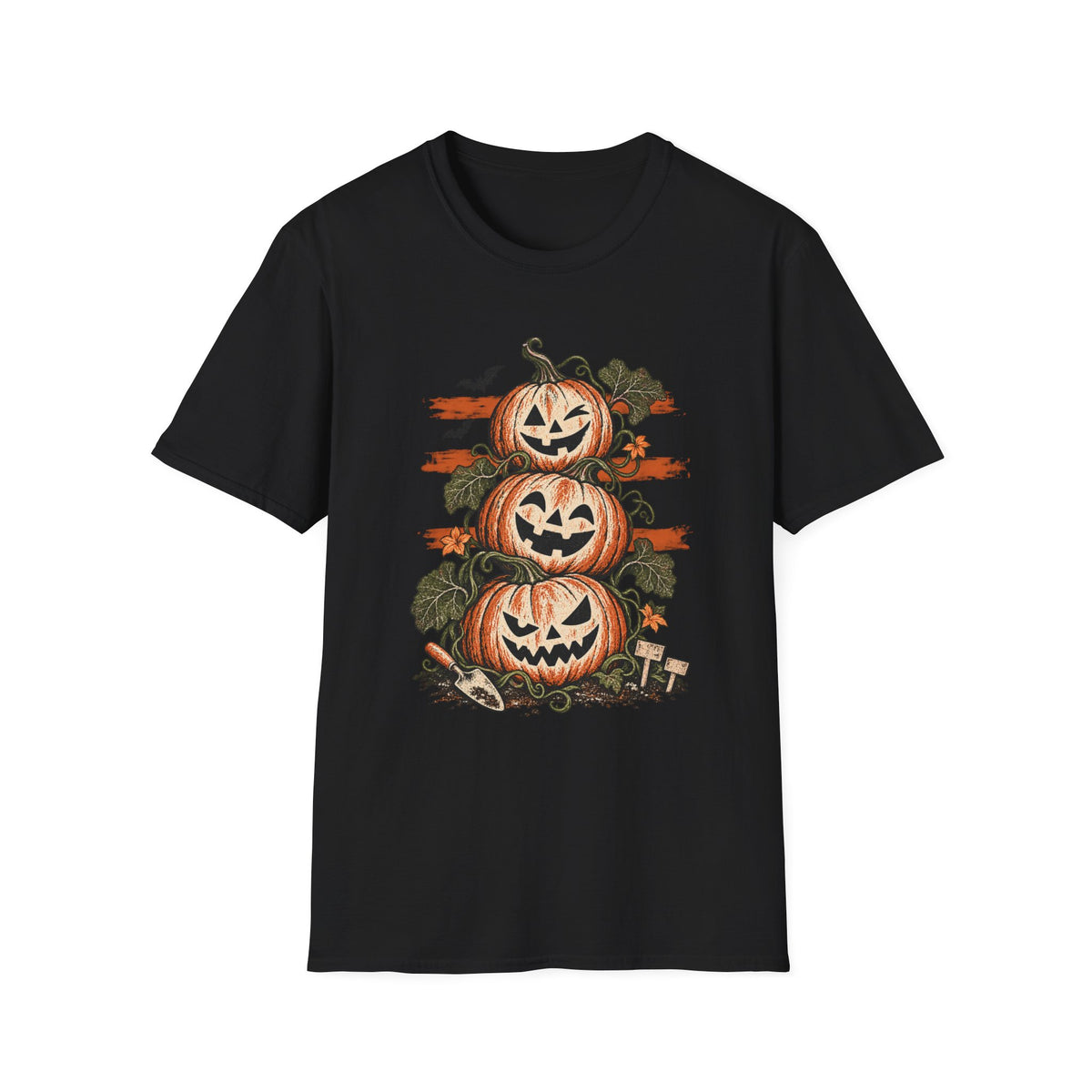 Halloween Jack-O'-Lantern Stack T-Shirt