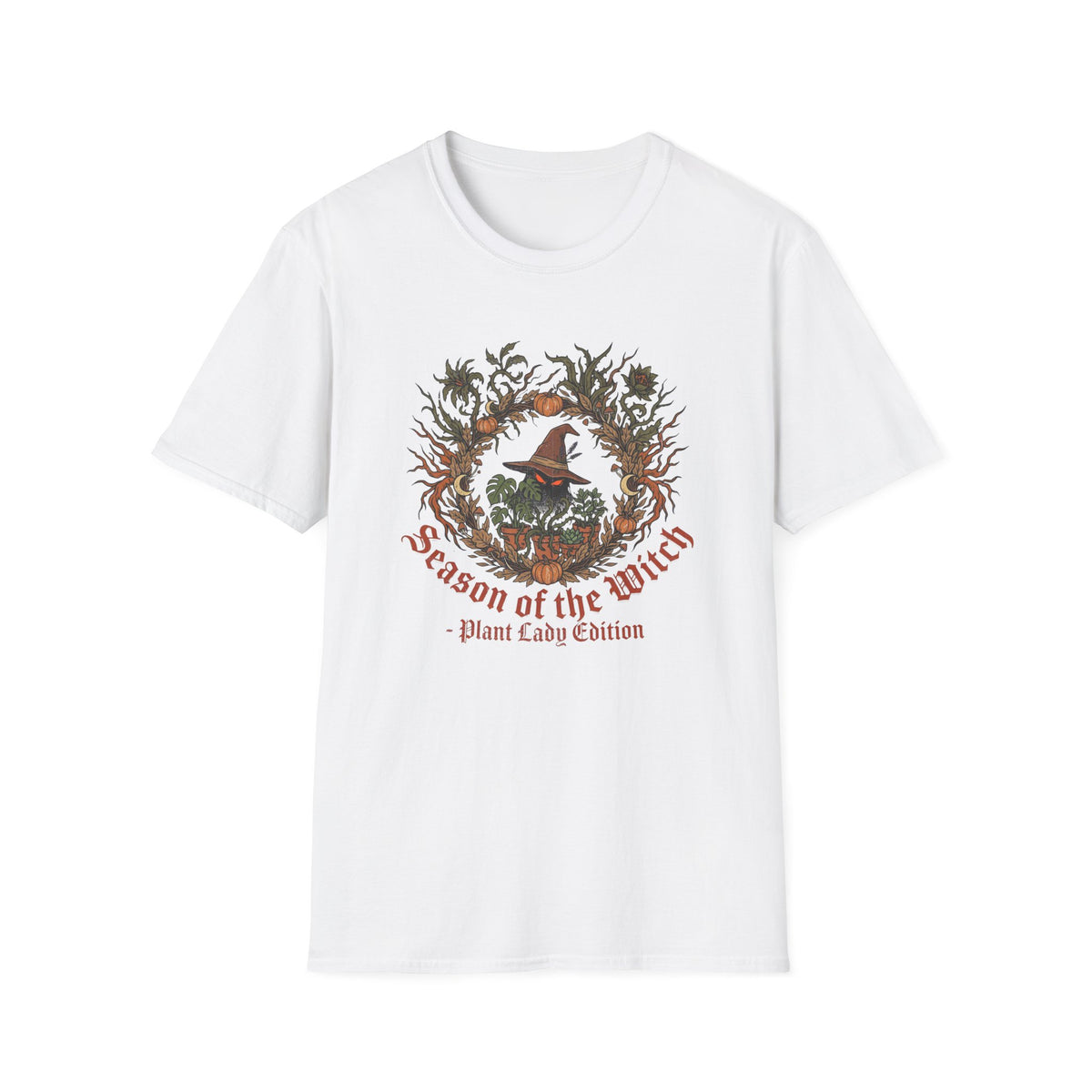 Witchy Pumpkin Wreath T-Shirt