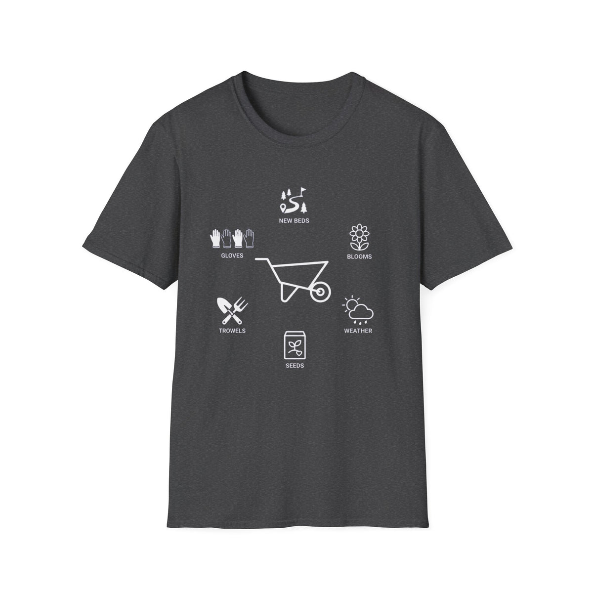 Gardening Icons T-Shirt