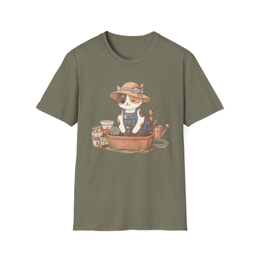 Gardening Cat T-Shirt