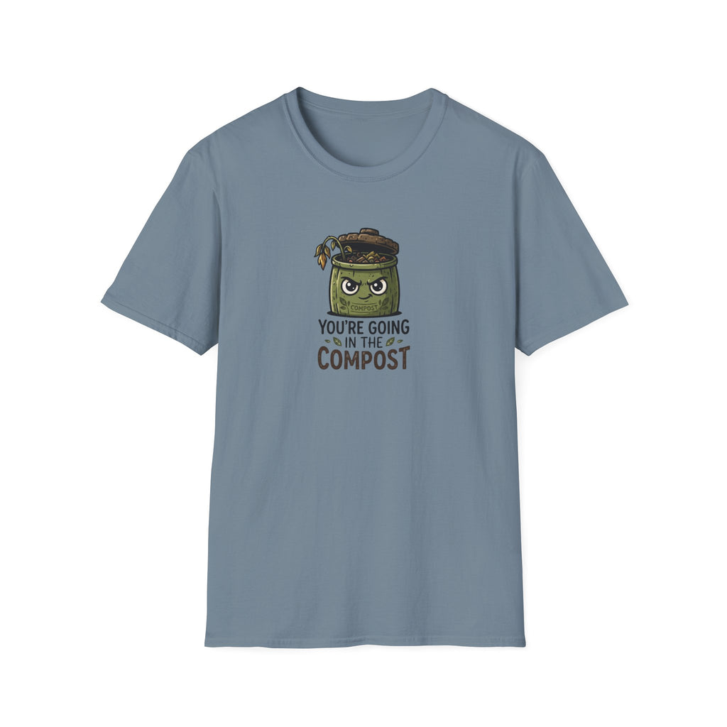 Compost Jar Cute Gardening T‑Shirt