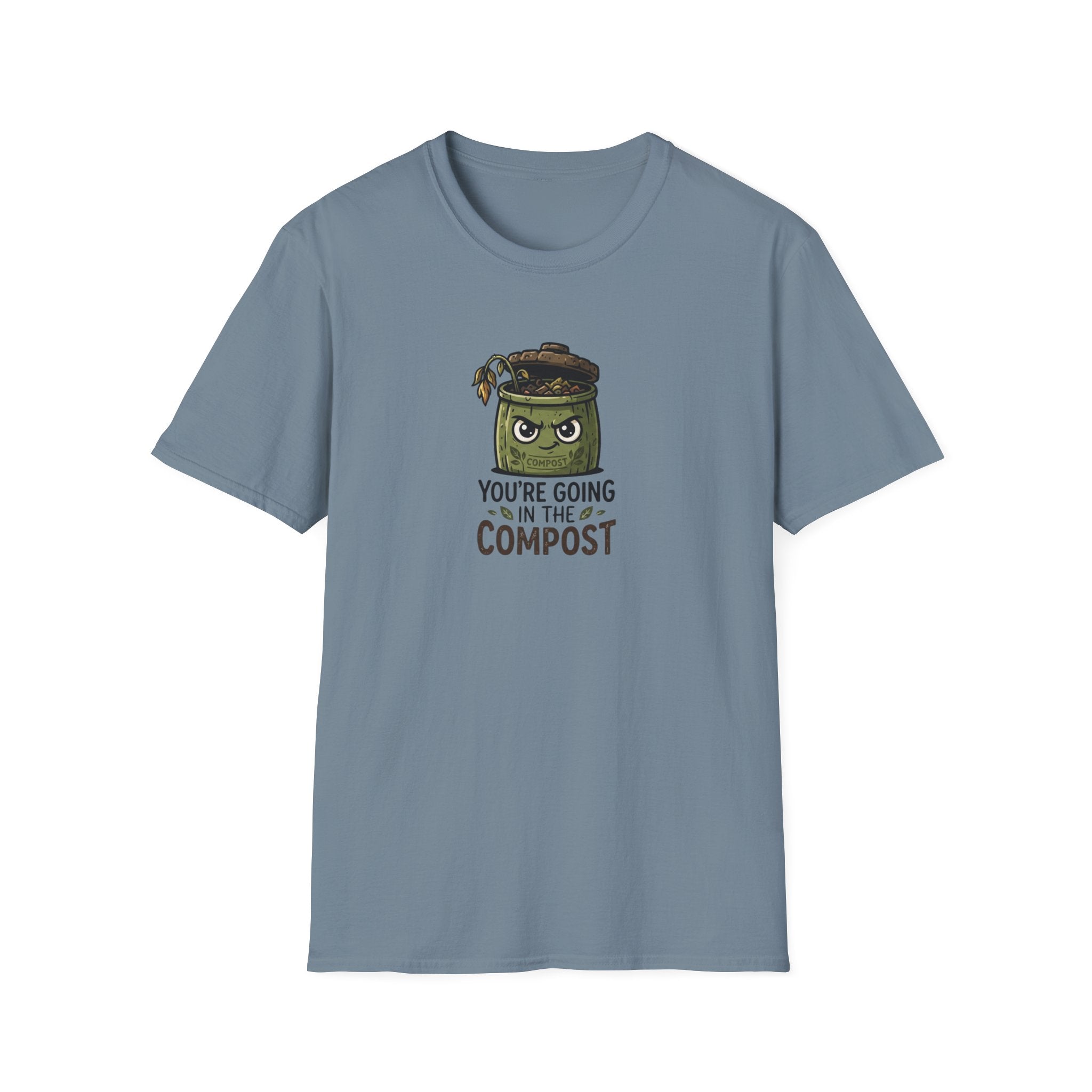 Compost Jar Cute Gardening T‑Shirt
