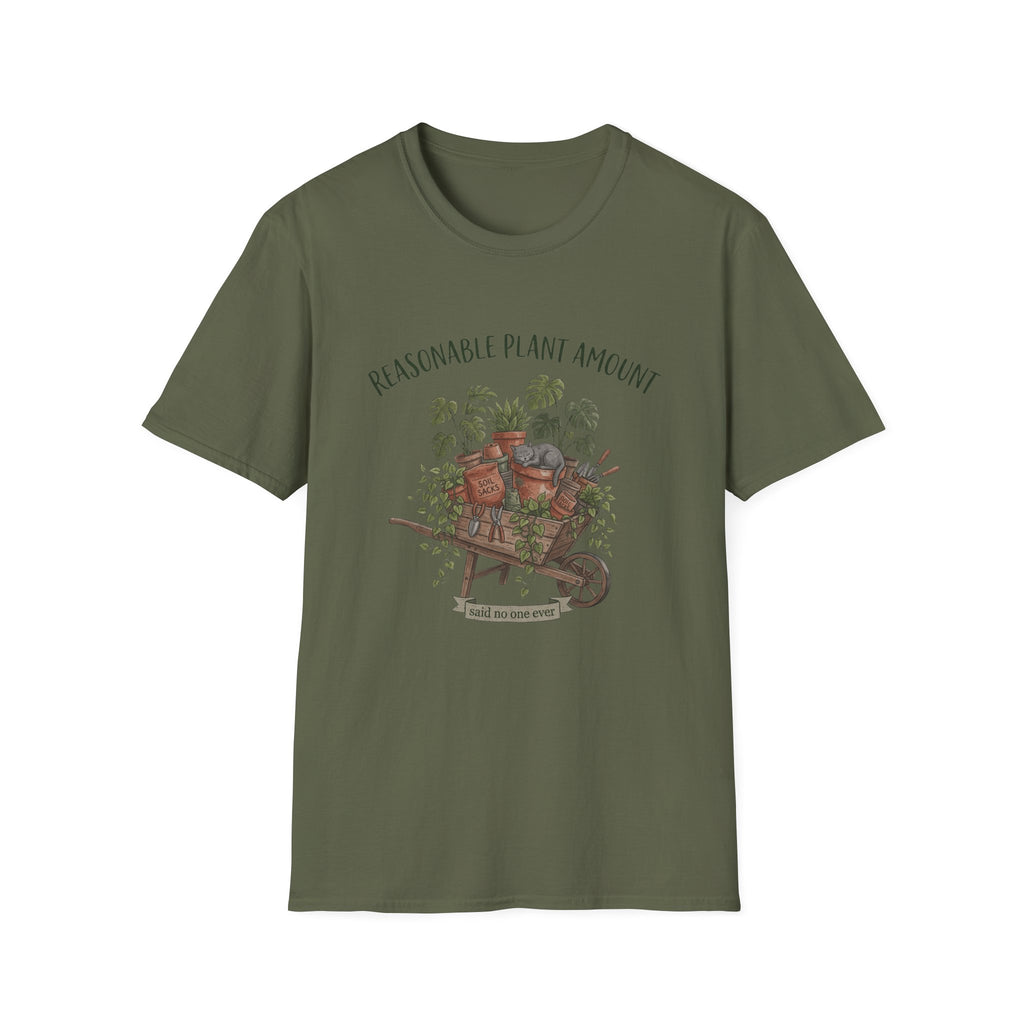 "Reasonable Plant Amount" T-Shirt