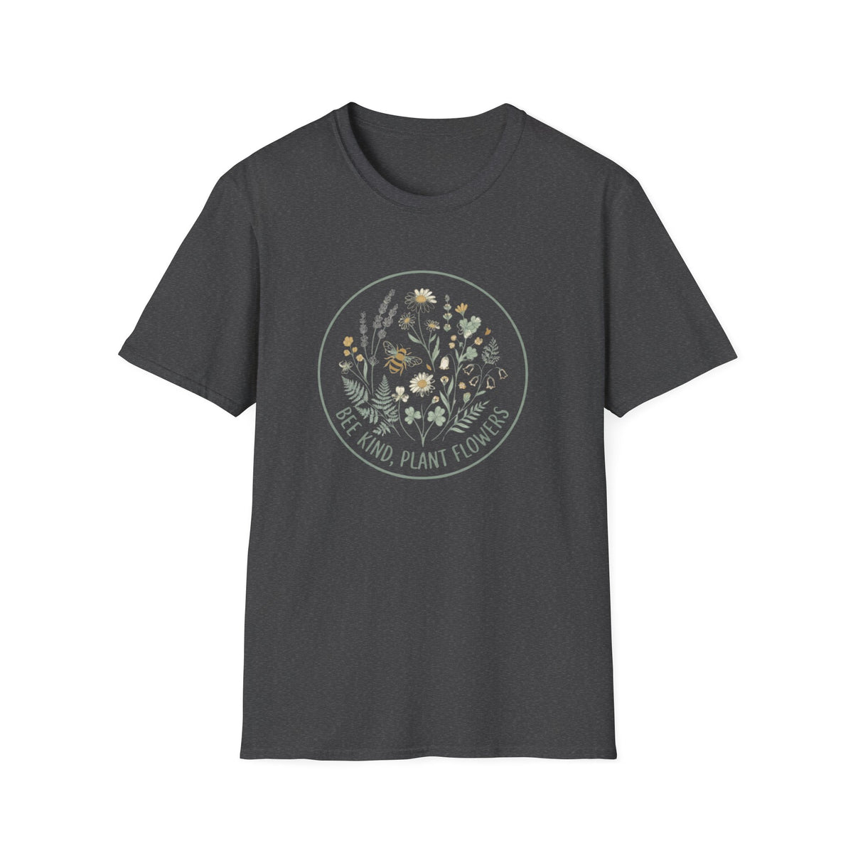 Floral Bee Garden T-Shirt