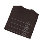 Minimalist Gardening Icons T-Shirt