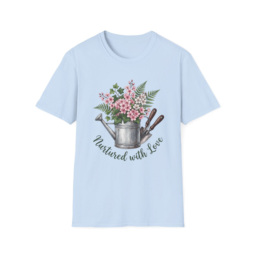 Gardener's Watering Can Floral T-Shirt