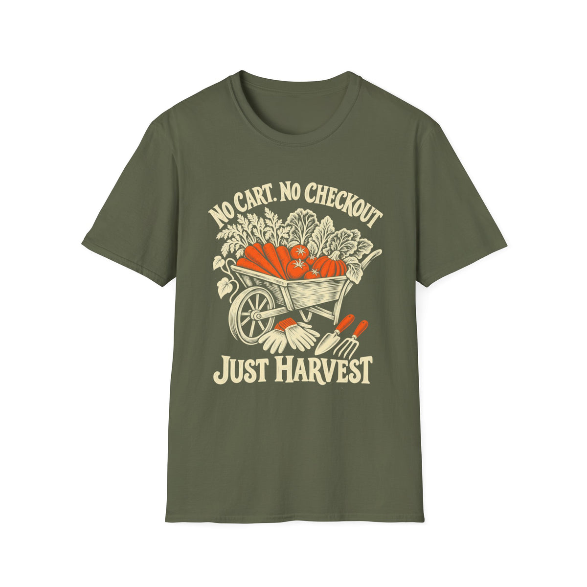 Harvest Wheelbarrow T-Shirt