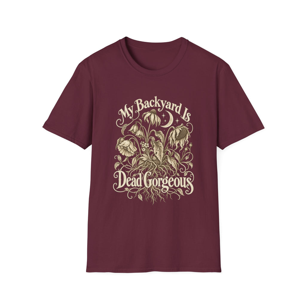 Gothic Floral Garden T-Shirt