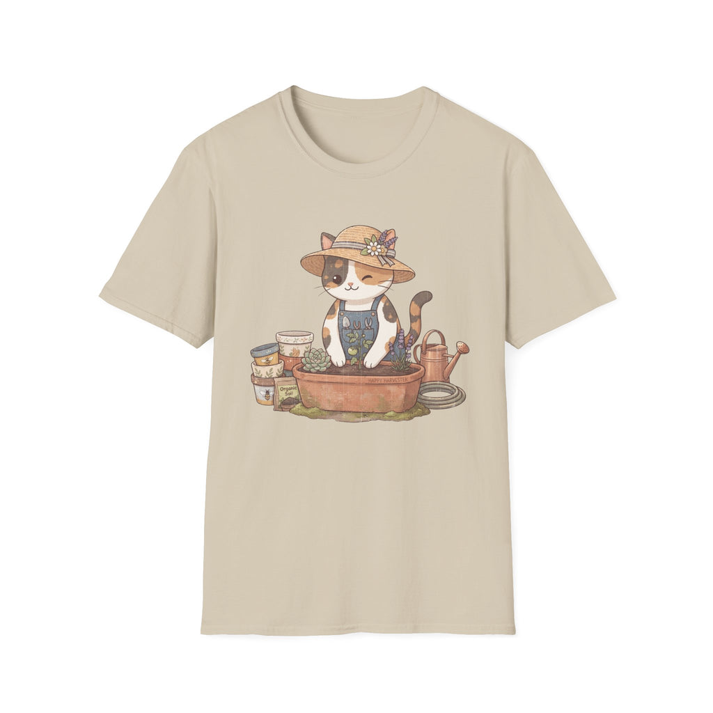 Gardening Cat T-Shirt