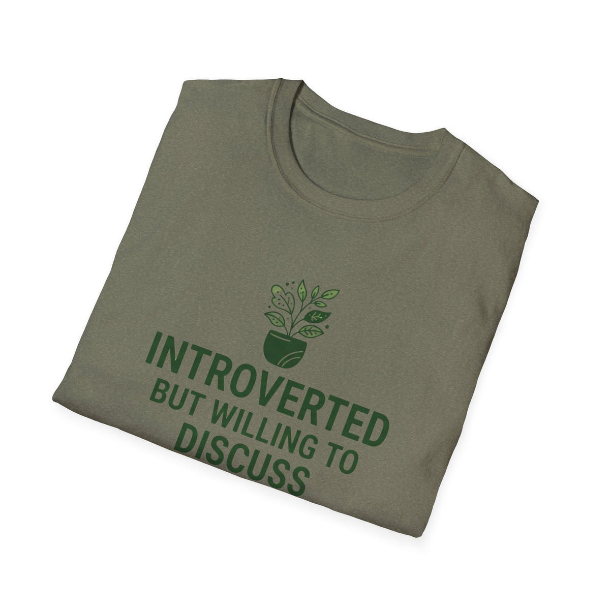 Introverted Plants T-Shirt