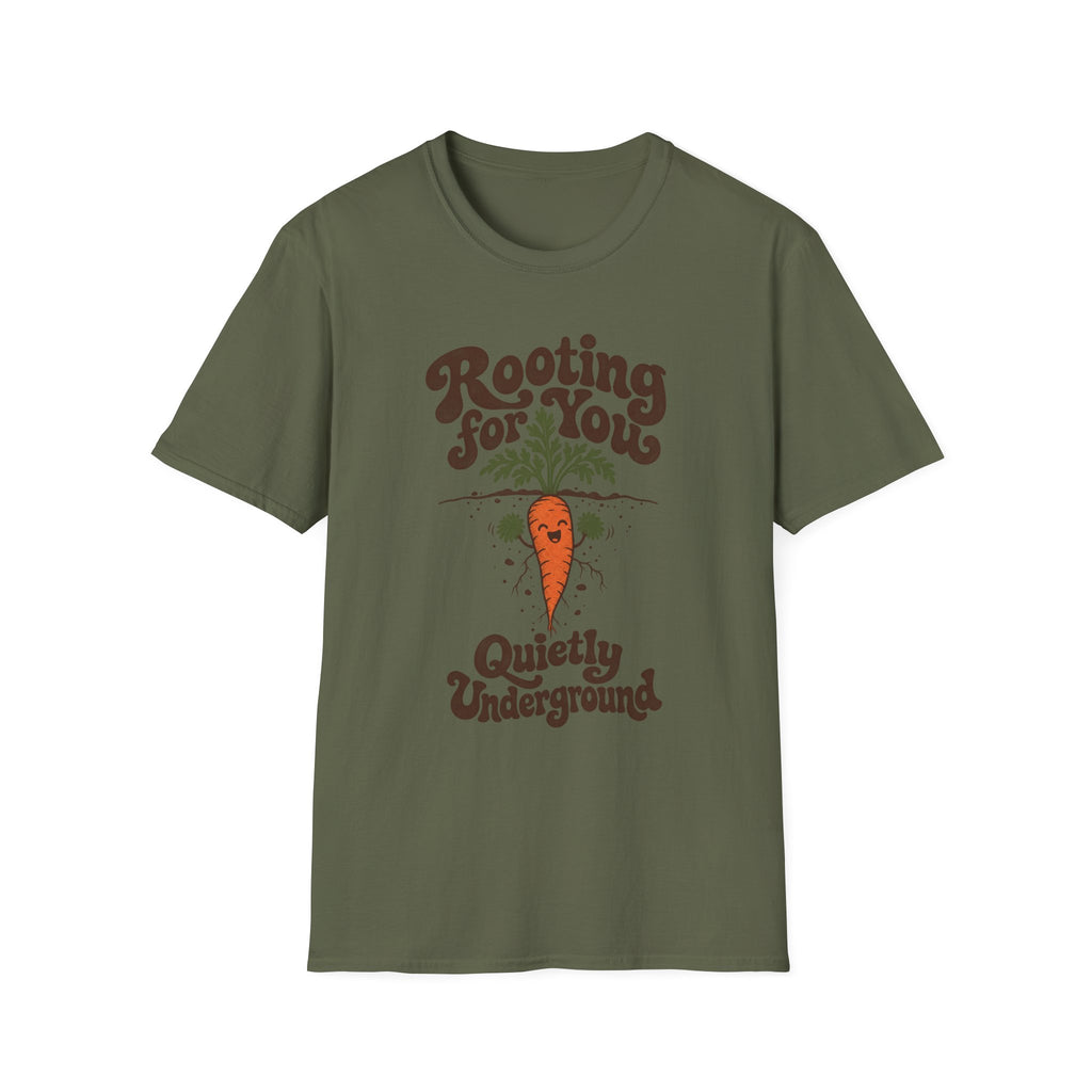 Retro Carrot Garden T-Shirt