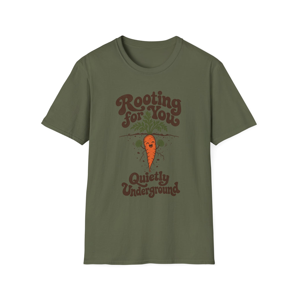 Retro Carrot Garden T-Shirt