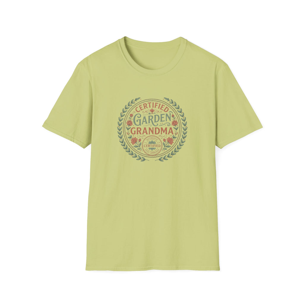 Floral T-Shirt for Grandmothers