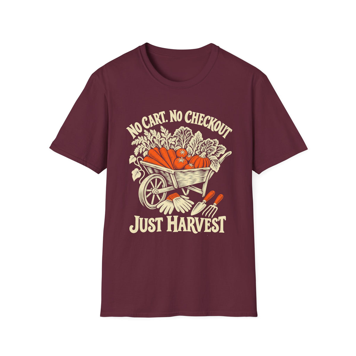Harvest Wheelbarrow T-Shirt